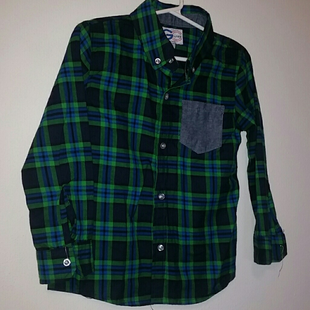 GCUTEE button down shirt 5y